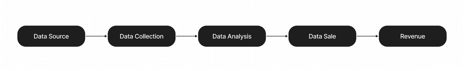 Data Monetization model diagram